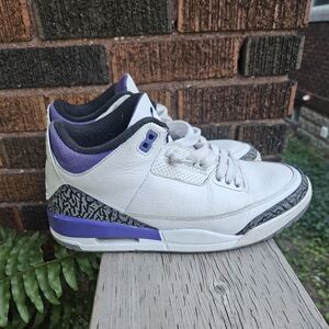 Nike Jordan 3 Dark Iris Size 8.5 mens/10.5 women's